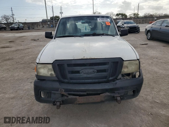 2006 Ford Ranger XL with VIN 1FTYR10D16PA08142, listed as a Copart auction lot 47800395 with Not Provided miles and Salvage Title. Bid and sale history available at DreamBid. Image 5.