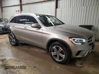 2020 Mercedes-Benz GLC 300 with VIN WDC0G8EB2LF713479, listed as a Copart auction lot 60212085 with 32,639 mi miles and Salvage title. Bid and sale history available at DreamBid. Image 4.