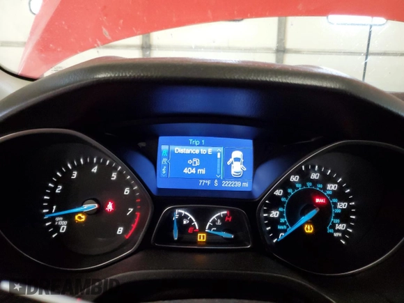 2013 Ford Focus SE z VIN 1FADP3F29DL151842, wystawiony jako Copart lot #57180745 z przebiegiem 222 239 mil mil oraz Nie do naprawy • Non repairable. Historia ofert i sprzedaży dostępna na DreamBid. Obrazek 9.