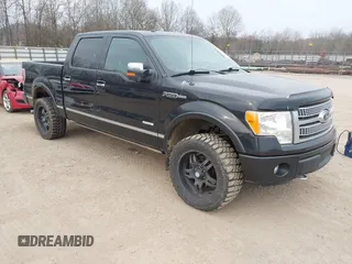 2012 Ford F-150 XL with VIN 1FTFW1ET0CFB68739, listed as a IAAI auction lot 41764227 with 168,453 mi miles. Bid and sale history available at carsss.com. Image 1.