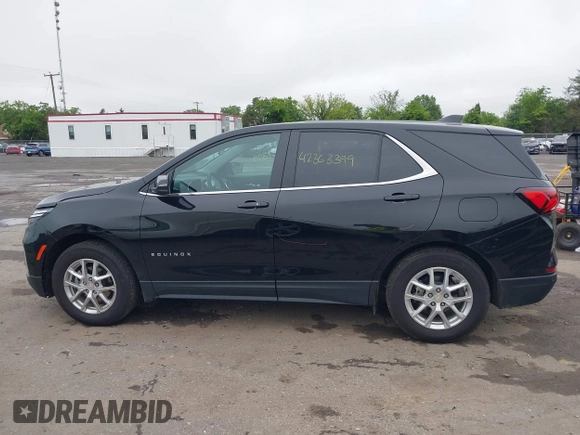 2023 Chevrolet Equinox LT with VIN 3GNAXKEG8PL234974, listed as a IAAI auction lot 42363399 with 15,583 mi miles and . Bid and sale history available at DreamBid. Image 14.