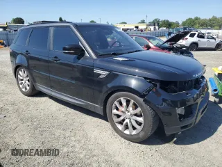 2016 Land Rover Range Rover Sport V6 Diesel HSE with VIN SALWR2KF0GA579842, listed as a Copart auction lot 55093615 with 84,349 mi miles and Clean Title. Bid and sale history available at carsss.com. Image 4.