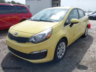 2016 Kia Rio LX with VIN KNADM4A30G6681920, listed as a IAAI auction lot 41770771 with 119,089 mi miles. Bid and sale history available at carsss.com. Image 17.