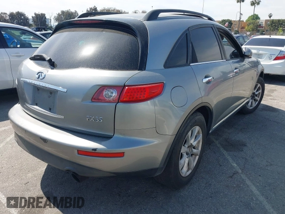 2006 Infiniti FX with VIN JNRAS08U06X100766, listed as a IAAI auction lot 41758147 with 191,414 mi miles. Bid and sale history available at carsss.com. Image 4.