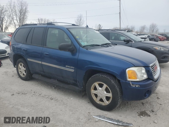 2006 GMC Envoy SLE with VIN 1GKDT13S662261761, listed as a Copart auction lot 43813415 with 206,745 mi miles and Clean Title. Bid and sale history available at carsss.com. Image 4.