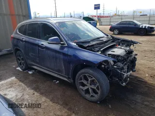 2019 BMW X1 xDrive28i with VIN WBXHT3C50K5L91257, listed as a Copart auction lot 45235683 with 45,375 mi miles. Bid and sale history available at carsss.com. Image 4.