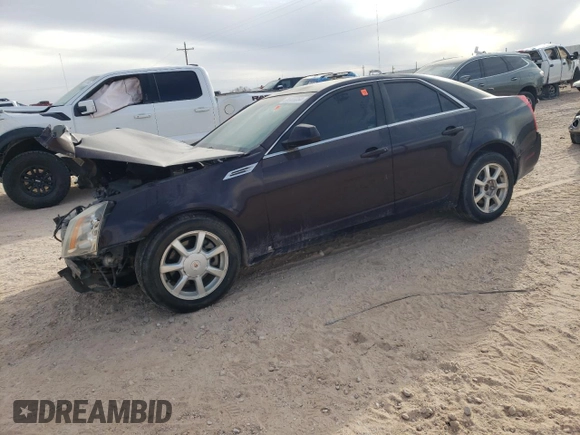 2009 Cadillac CTS RWD w/1SA with VIN 1G6DF577790144032, listed as a Copart auction lot 86956254 with 0 mi miles and Salvage Title. Bid and sale history available at carsss.com. Image 1.