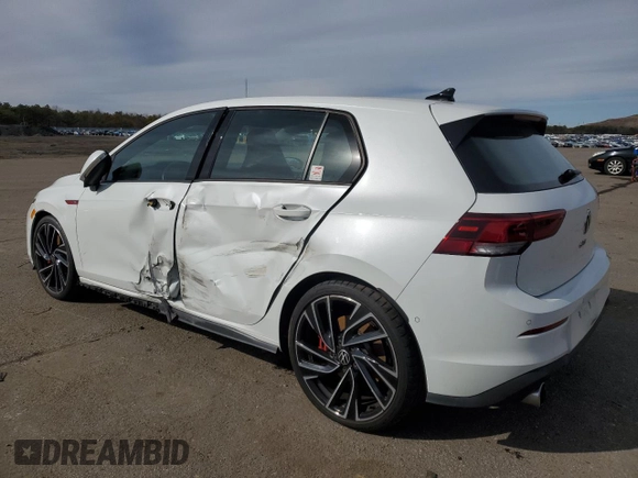 2023 Volkswagen Golf GTI Autobahn with VIN WVW6A7CD7PW141122, listed as a Copart auction lot 45654605 with 14,906 mi miles and Salvage Title. Bid and sale history available at carsss.com. Image 2.