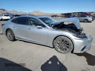 2018 Lexus LS with VIN JTHB51FF7J5003282, listed as a Copart auction lot 46177865 with 52,709 mi miles and Salvage Title. Bid and sale history available at carsss.com. Image 4.