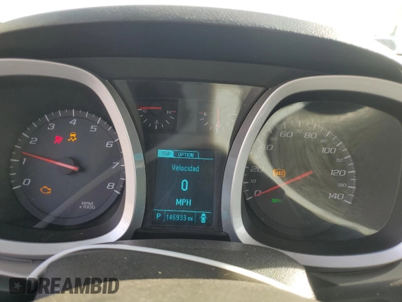 2016 Chevrolet Equinox LS with VIN 2GNFLEEK0G6233362, listed as a Copart auction lot 50273855 with 146,933 mi miles and Salvage Title. Bid and sale history available at DreamBid. Image 9.