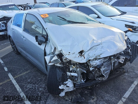 2020 Toyota Corolla SE with VIN 5YFS4RCE2LP029454, listed as a Copart auction lot 44923875 with 0 mi miles and Salvage Title. Bid and sale history available at carsss.com. Image 4.