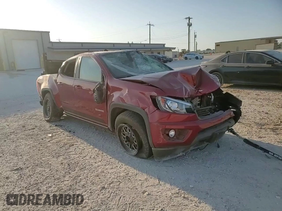 2020 Chevrolet Colorado 4WD Z71 with VIN 1GCGTDEN3L1202170, listed as a Copart auction lot 52430275 with Not provided miles and Salvage title. Bid and sale history available at DreamBid. Image 10.