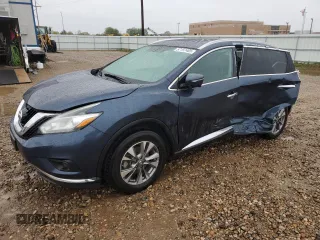 2015 Nissan Murano SL z VIN 5N1AZ2MH9FN262726, wystawiony jako Copart lot #57157465 z przebiegiem 100 444 mil mil oraz Szkoda całkowita • Salvage title. Historia ofert i sprzedaży dostępna na DreamBid. Obrazek 1.