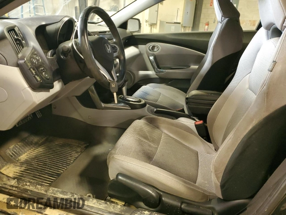 2012 Honda CR-Z EX with VIN JHMZF1D6XCS003649, listed as a Copart auction lot 51978735 with 159,010 mi miles and Salvage Title. Bid and sale history available at carsss.com. Image 7.