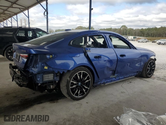 2023 BMW i4 M50 z VIN WBY33AW00PFP23418, wystawiony jako Copart lot #79086904 z przebiegiem 14 293 mil mil oraz Szkoda całkowita • Salvage title. Historia ofert i sprzedaży dostępna na DreamBid. Obrazek 3.