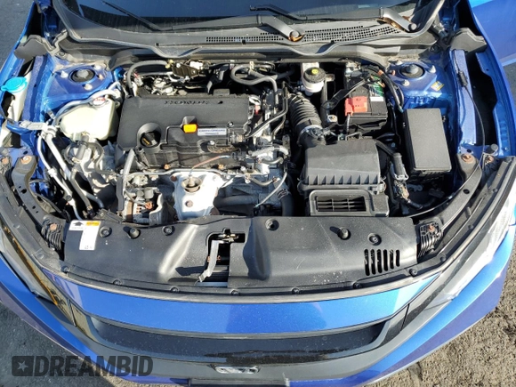 2019 Honda Civic LX with VIN 2HGFC2F68KH598279, listed as a Copart auction lot 48715585 with 72,236 mi miles and Non Repairable. Bid and sale history available at DreamBid. Image 11.