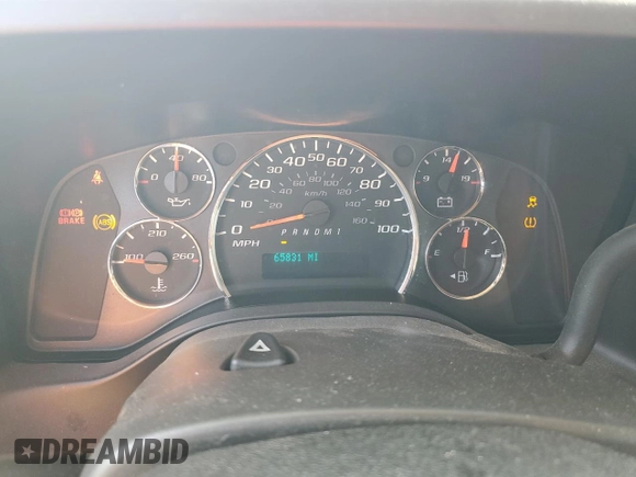 2019 GMC Savana Cargo Van with VIN 1GTW7AFP0K1301879, listed as a Copart auction lot 42157385 with 65,831 mi miles and Salvage Title. Bid and sale history available at carsss.com. Image 9.