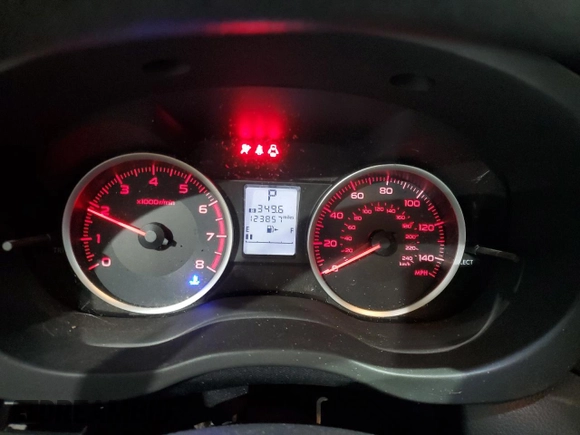 2015 Subaru Forester 2.5i with VIN JF2SJABC5FH470880, listed as a Copart auction lot 48272685 with 123,857 mi miles and Salvage Title. Bid and sale history available at DreamBid. Image 9.