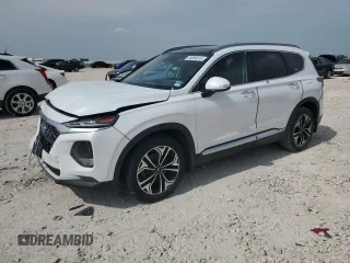 2019 Hyundai Santa Fe Limited z VIN 5NMS5CAA6KH111416, wystawiony jako Copart lot #54954615 z przebiegiem 98 697 mil mil oraz Szkoda całkowita • Salvage title. Historia ofert i sprzedaży dostępna na DreamBid. Obrazek 1.