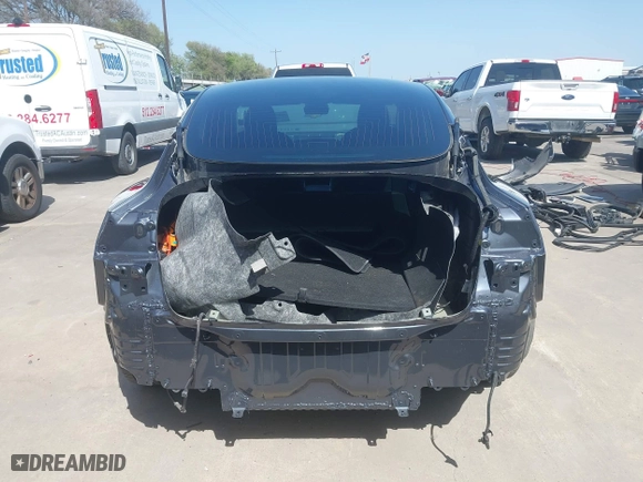 2018 Tesla Model 3 Long Range Battery with VIN 5YJ3E1EA4JF157782, listed as a IAAI auction lot 41774169 with 123,239 mi miles. Bid and sale history available at carsss.com. Image 17.