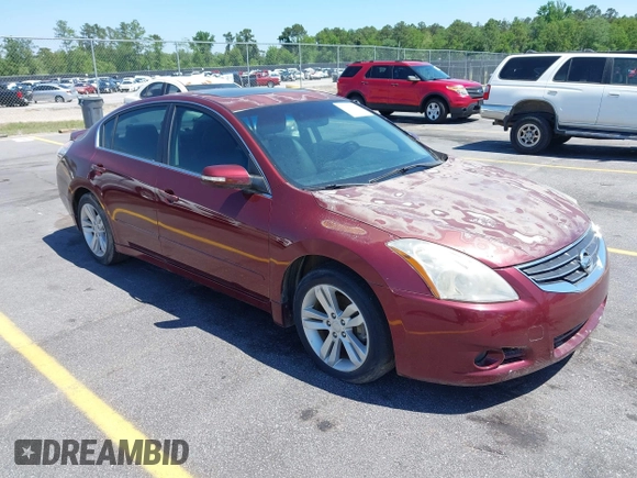 2010 Nissan Altima 3.5 SR with VIN 1N4BL2APXAN411116, listed as a IAAI auction lot 42122514 with 181,641 mi miles. Bid and sale history available at carsss.com. Image 1.