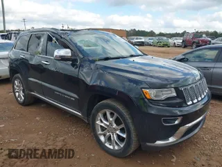 2015 Jeep Grand Cherokee Summit with VIN 1C4RJFJT1FC768707, listed as a IAAI auction lot 41863454 with 122,564 mi miles. Bid and sale history available at carsss.com. Image 1.