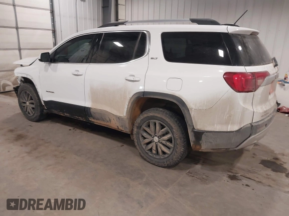 2018 GMC Acadia SLT with VIN 1GKKNULSXJZ185433, listed as a IAAI auction lot 41416333 with 100,296 mi miles and . Bid and sale history available at DreamBid. Image 3.