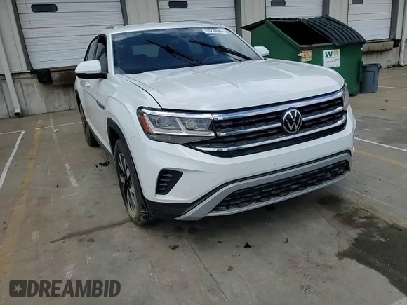 2022 Volkswagen Atlas SE with VIN 1V2DC2CA1NC200298, listed as a Copart auction lot 53239565 with 56,192 mi miles and Salvage title. Bid and sale history available at DreamBid. Image 12.