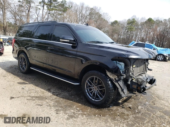 2018 Ford Expedition Max XLT with VIN 1FMJK1JT9JEA26531, listed as a Copart auction lot 46578355 with 121,898 mi miles and Salvage title. Bid and sale history available at DreamBid. Image 4.