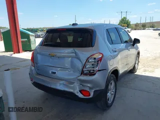2020 Chevrolet Trax LS with VIN 3GNCJKSB6LL213456, listed as a IAAI auction lot 42021444 with 100,330 mi miles and . Bid and sale history available at DreamBid. Image 4.