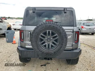 2023 Ford Bronco with VIN 1FMDE5CH0PLA84438, listed as a Copart auction lot 71636534 with 13,304 mi miles and Salvage Title. Bid and sale history available at carsss.com. Image 6.