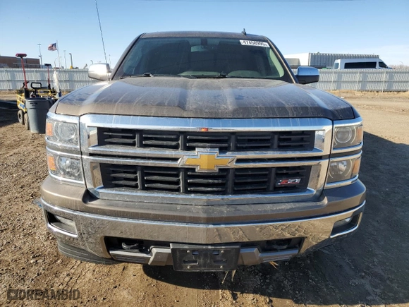 2014 Chevrolet Silverado 1500 LTZ with VIN 3GCUKSEC7EG455733, listed as a Copart auction lot 47458995 with 173,771 mi miles and Salvage Title. Bid and sale history available at carsss.com. Image 5.