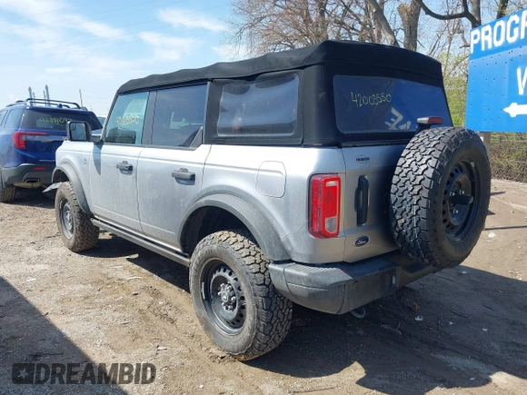 2022 Ford Bronco с VIN 1FMDE5BH3NLA79314, выставлен на аукционе IAAI как лот 42003550 с пробегом 15 303 миль миль и . История ставок и продаж доступна на DreamBid. Изображение 3.