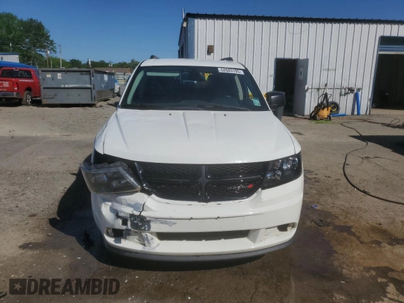 2018 Dodge Journey SE with VIN 3C4PDCAB6JT386173, listed as a Copart auction lot 52683195 with 133,440 mi miles and Salvage Title. Bid and sale history available at carsss.com. Image 5.