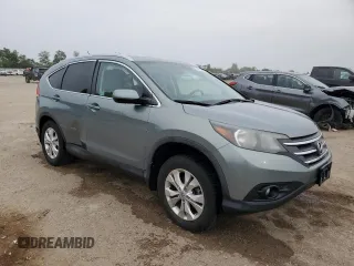 2012 Honda CR-V EX-L with VIN 5J6RM4H73CL016548, listed as a Copart auction lot 60822685 with 139,691 mi miles and Salvage title. Bid and sale history available at DreamBid. Image 4.