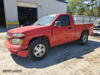 2008 Chevrolet Colorado Work Truck with VIN 1GCCS149588115440, listed as a Copart auction lot 49801424 with 323,143 mi miles and Salvage Title. Bid and sale history available at carsss.com. Image 1.