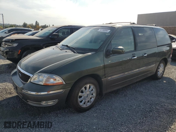 2003 Ford Windstar LTD z VIN 2FMDA584X3BA26817, wystawiony jako Copart lot #74730094 z przebiegiem 87 655 mil mil oraz Czysty tytuł • Clean title. Historia ofert i sprzedaży dostępna na DreamBid. Obrazek 1.