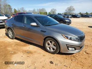 2015 Kia Optima LX with VIN 5XXGM4A73FG486509, listed as a Copart auction lot 49410275 with 110,028 mi miles and Salvage Title. Bid and sale history available at carsss.com. Image 4.