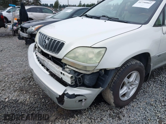 2003 Lexus RX 300 with VIN JTJHF10UX30302018, listed as a IAAI auction lot 41750862 with 211,671 mi miles and . Bid and sale history available at DreamBid. Image 6.