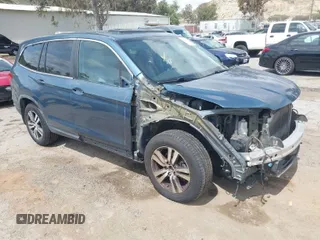 2016 Honda Pilot EX-L with VIN 5FNYF5H53GB028711, listed as a IAAI auction lot 41916433 with 162,895 mi miles and . Bid and sale history available at carsss.com. Image 1.