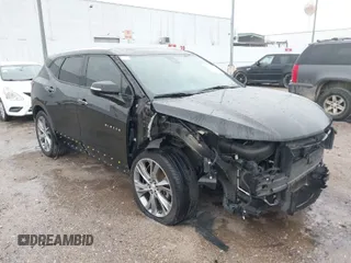 2019 Chevrolet Blazer Premier with VIN 3GNKBFRS1KS625066, listed as a IAAI auction lot 41163525 with 94,552 mi miles and . Bid and sale history available at DreamBid. Image 1.