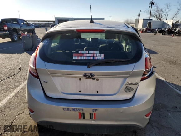 2019 Ford Fiesta SE with VIN 3FADP4EJ8KM107227, listed as a Copart auction lot 41823425 with 106,286 mi miles and Salvage Title. Bid and sale history available at DreamBid. Image 6.