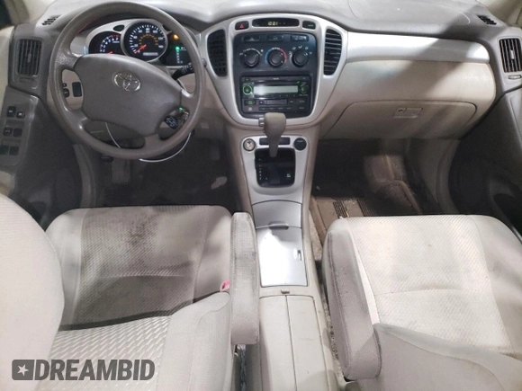 2005 Toyota Highlander with VIN JTEEP21A250073944, listed as a Copart auction lot 56905665 with 229,062 mi miles and Non Repairable. Bid and sale history available at DreamBid. Image 8.