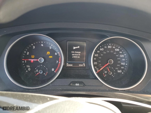 2021 Volkswagen Tiguan S with VIN 3VV1B7AX8MM032623, listed as a Copart auction lot 83112844 with 50,444 mi miles and Salvage Title. Bid and sale history available at carsss.com. Image 9.