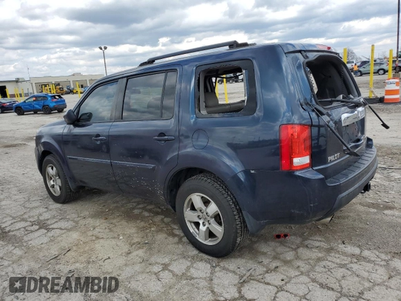 2011 Honda Pilot EX-L z VIN 5FNYF4H53BB061842, wystawiony jako Copart lot #51986735 z przebiegiem 160 684 mil mil oraz Szkoda całkowita • Salvage title. Historia ofert i sprzedaży dostępna na DreamBid. Obrazek 2.