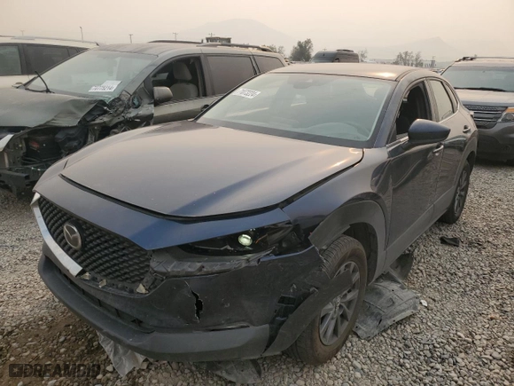 2020 Mazda CX-30 with VIN 3MVDMBBL5LM111815, listed as a Copart auction lot 71073224 with 80,660 mi miles and Salvage Title. Bid and sale history available at carsss.com. Image 1.