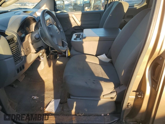 2005 Nissan Titan XE with VIN 1N6BA06A75N520497, listed as a Copart auction lot 47412095 with 170,653 mi miles and Salvage Title. Bid and sale history available at carsss.com. Image 7.