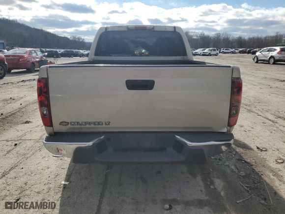 2008 Chevrolet Colorado LT w/1LT with VIN 1GCCS339188191752, listed as a Copart auction lot 82394504 with 167,035 mi miles and Salvage Title. Bid and sale history available at carsss.com. Image 6.