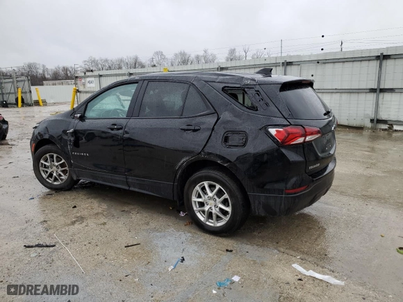 2022 Chevrolet Equinox LS with VIN 2GNAXSEV8N6118545, listed as a Copart auction lot 85047934 with 11,169 mi miles and Salvage Title. Bid and sale history available at carsss.com. Image 2.