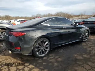 2018 Infiniti Q60 Red Sport 400 with VIN JN1FV7EL2JM630560, listed as a Copart auction lot 45980175 with 48,943 mi miles and Salvage title. Bid and sale history available at DreamBid. Image 3.